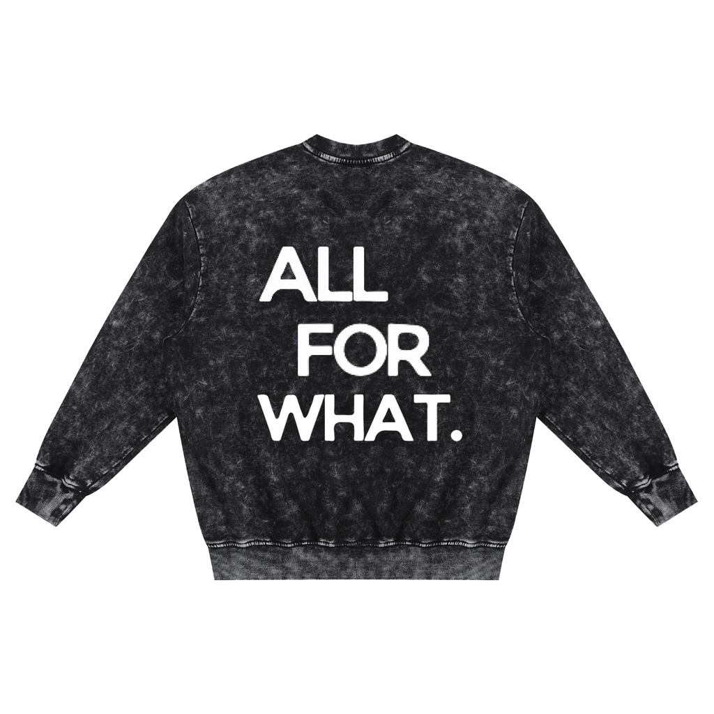 Snow Washed "AFW" Sweatshirt